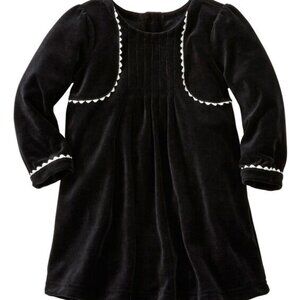 Hanna Andersson Baby Velour Ric Rac Dress